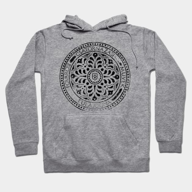 Budapest Manhole Cover #2 Hoodie by kg07_shirts